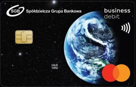 wizerunek karty Master Card Debit Business