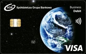wizerunek karty VISA Debit Business